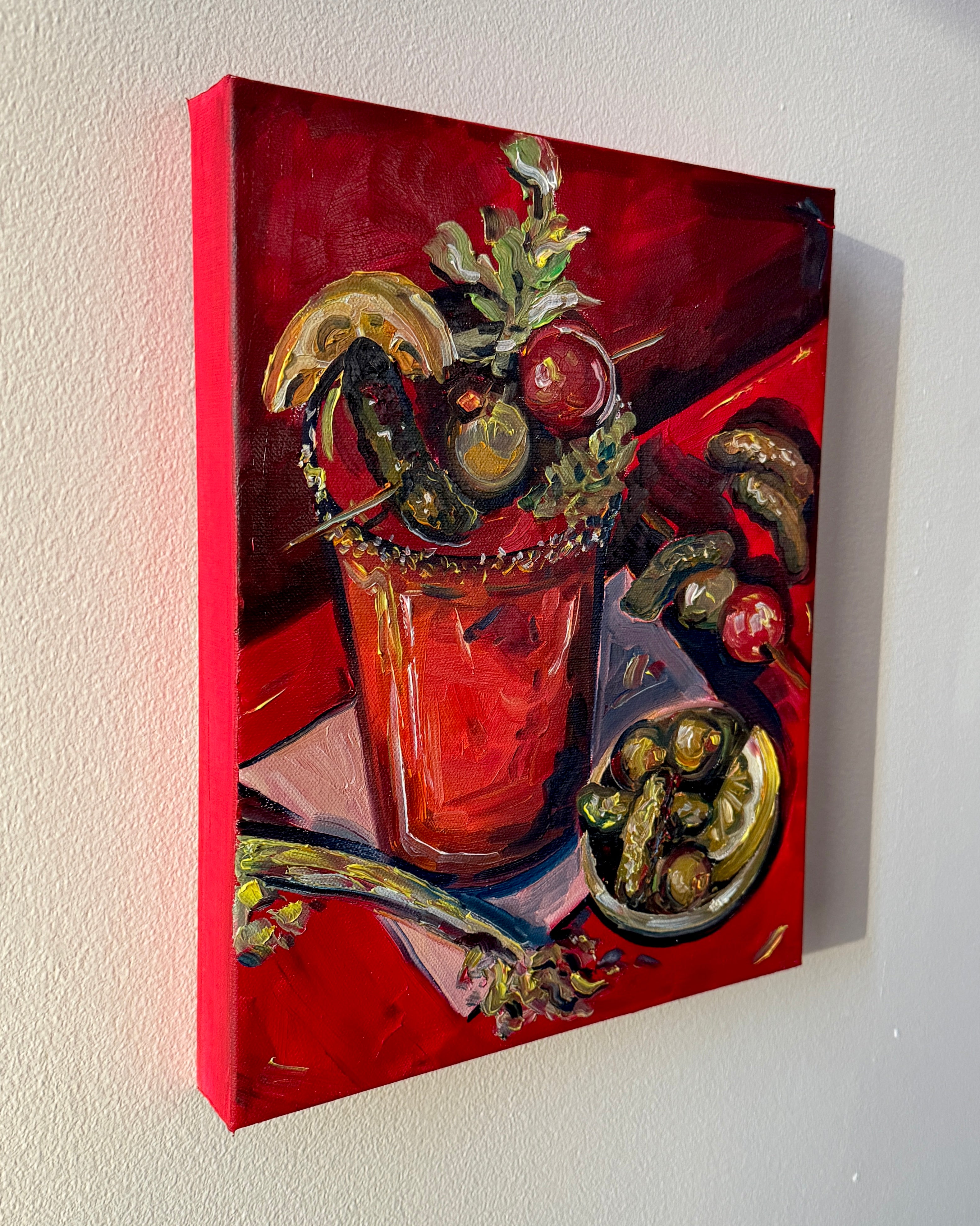 Bloody Mary, 11x14 Inch Original – Maura K Spain