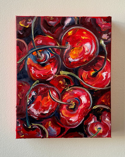 Cherries, 11x14 Inch Original