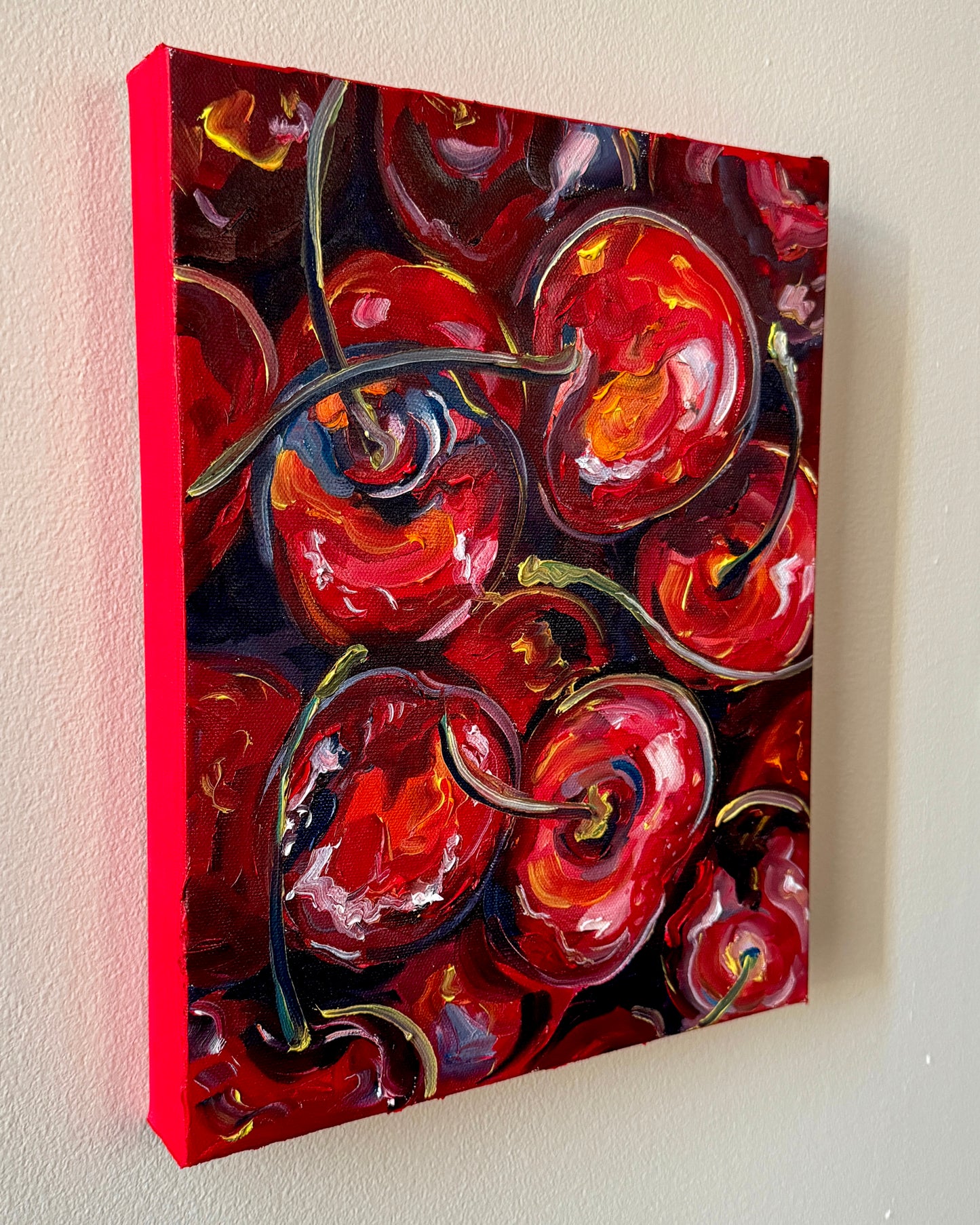 Cherries, 11x14 Inch Original