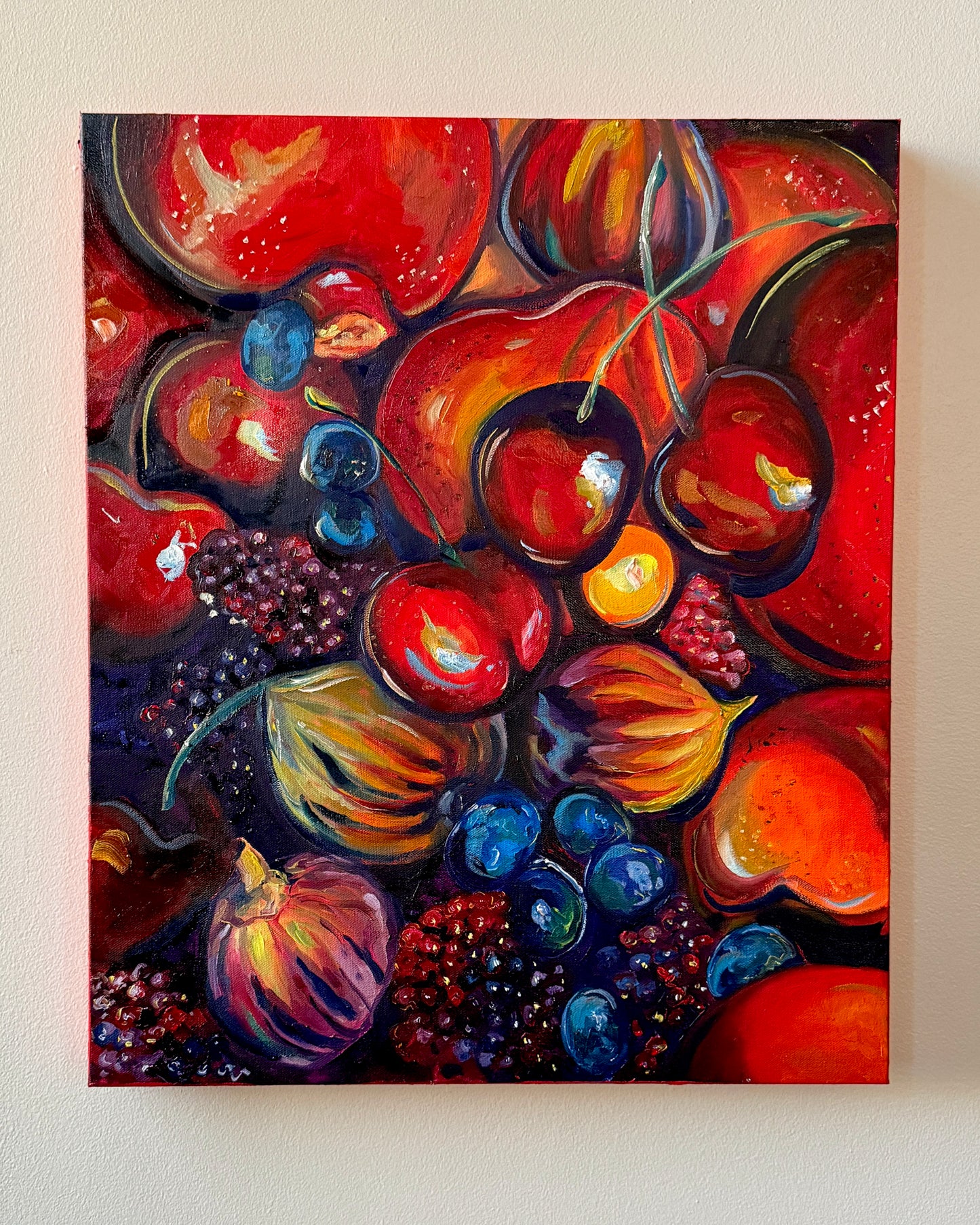 Assorted Fruit, 20x24 Inch Original