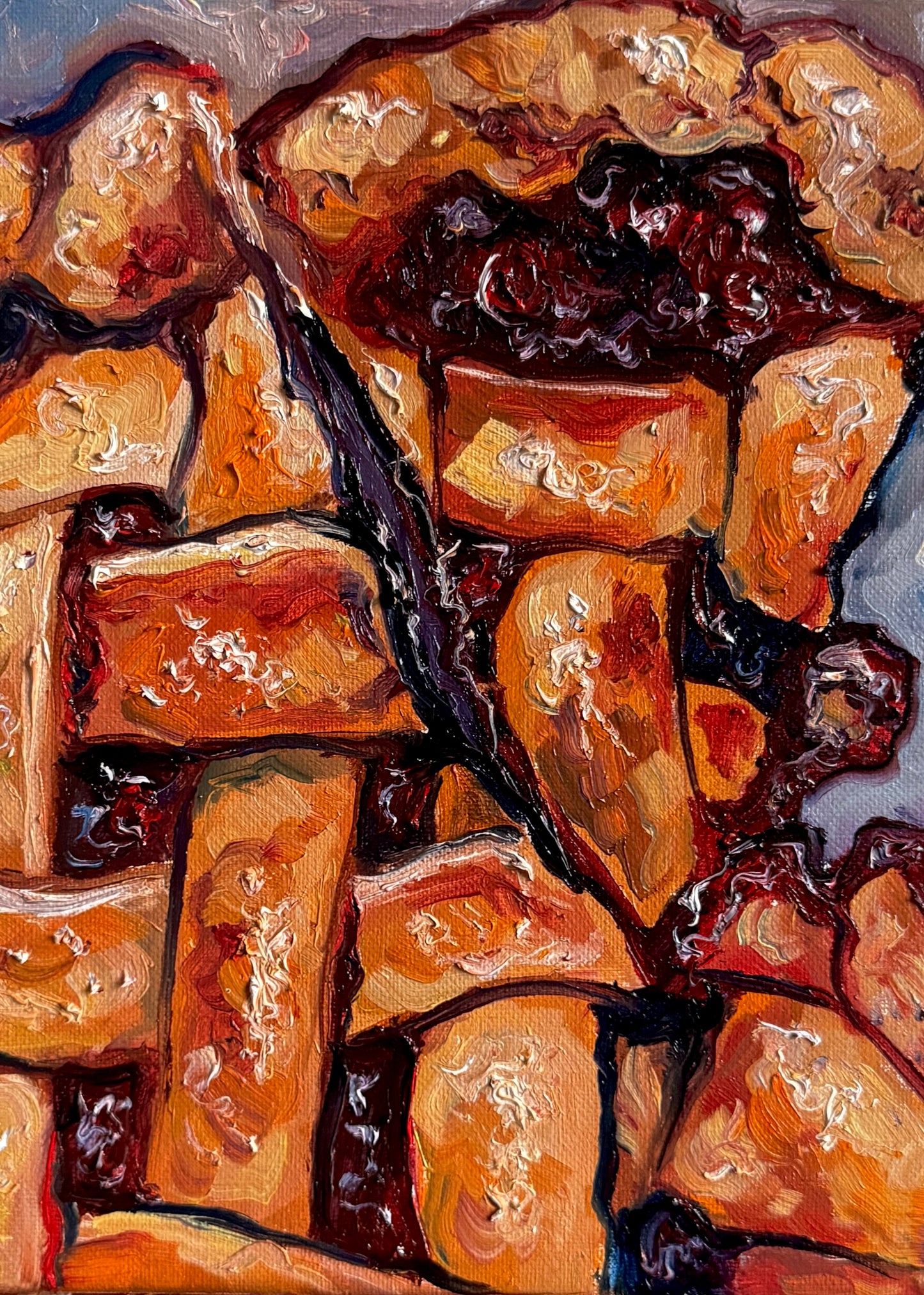 Blueberry Pie II Print