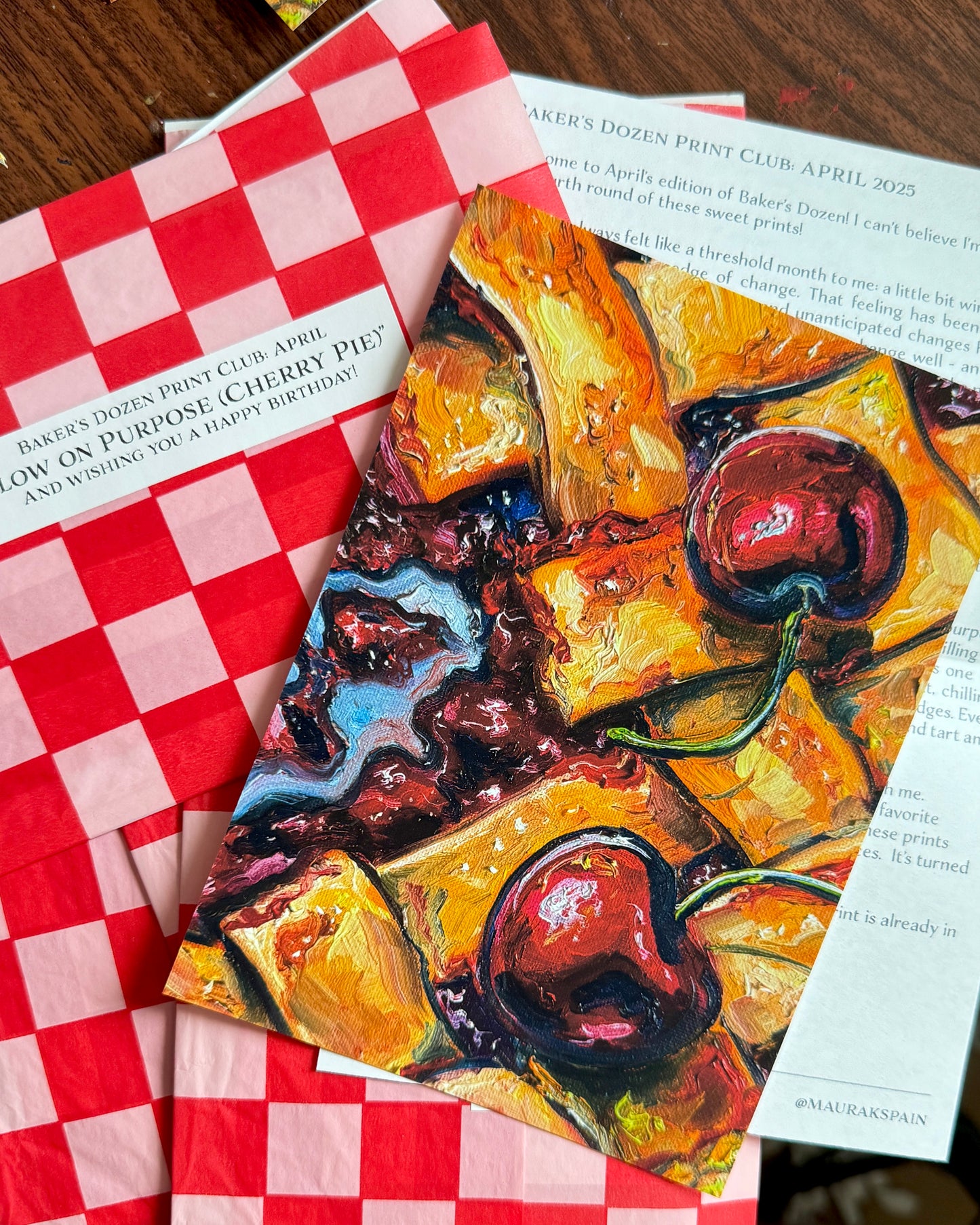 GIFTED 1 YEAR Baker's Dozen Print Club US Membership, 2026