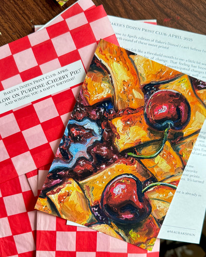 GIFTED 1 YEAR Baker's Dozen Print Club US Membership, 2026