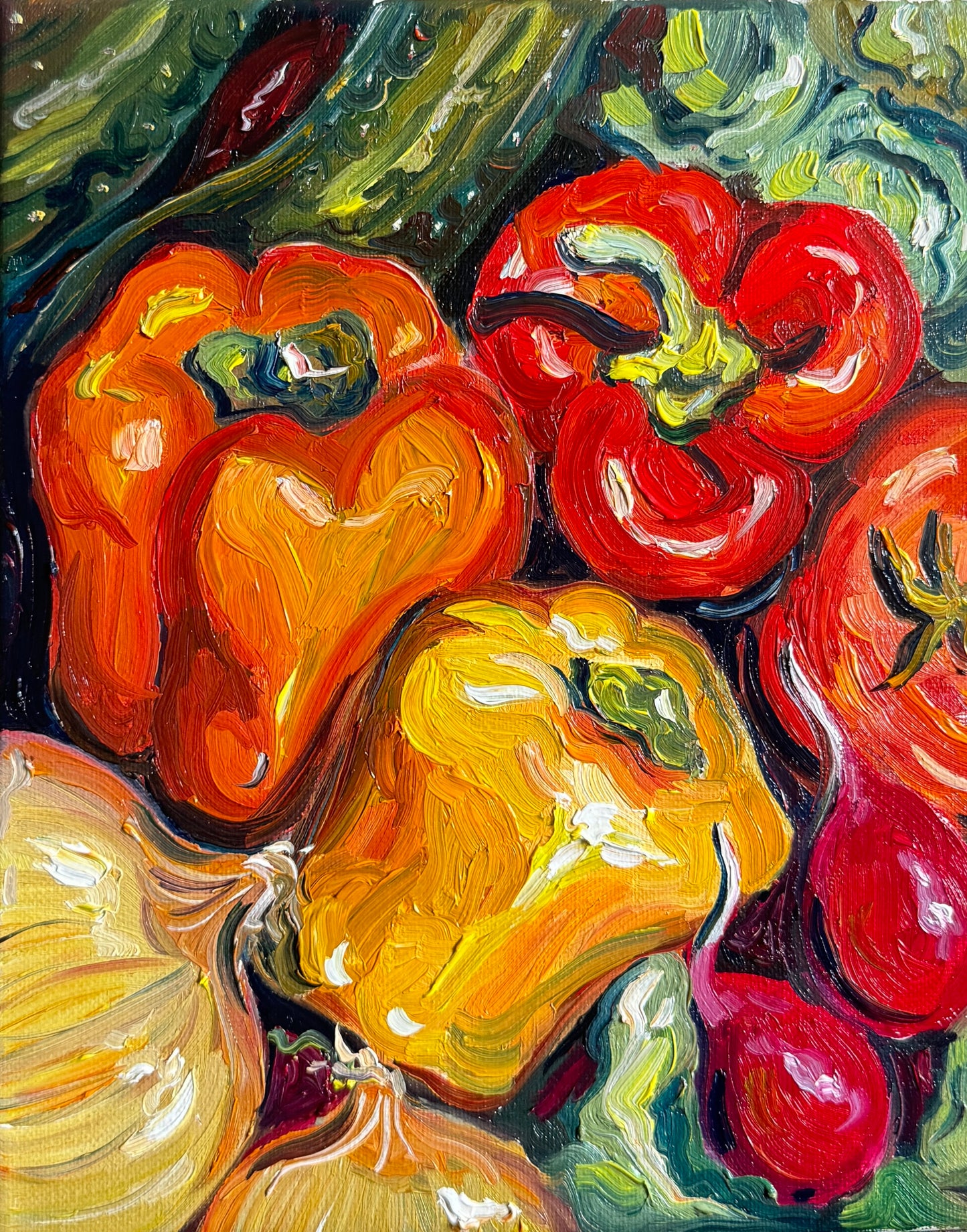 Saturday Morning (Bell Peppers) Print