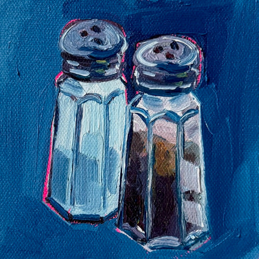 Mini Salt and Pepper, 5x5 Inch Original