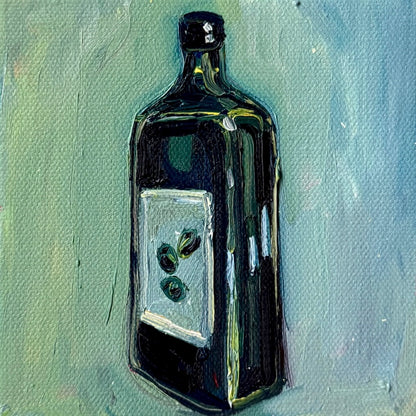 Mini Olive Oil, 5x5 Inch Original