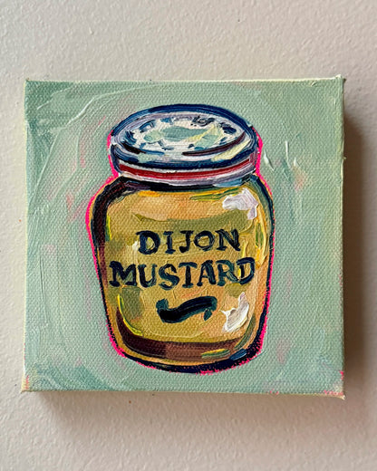 Mini Dijon Mustard, 5x5 Inch Original