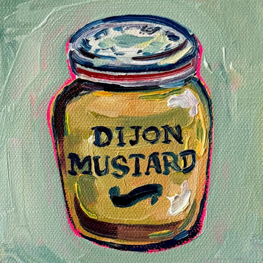Mini Dijon Mustard, 5x5 Inch Original
