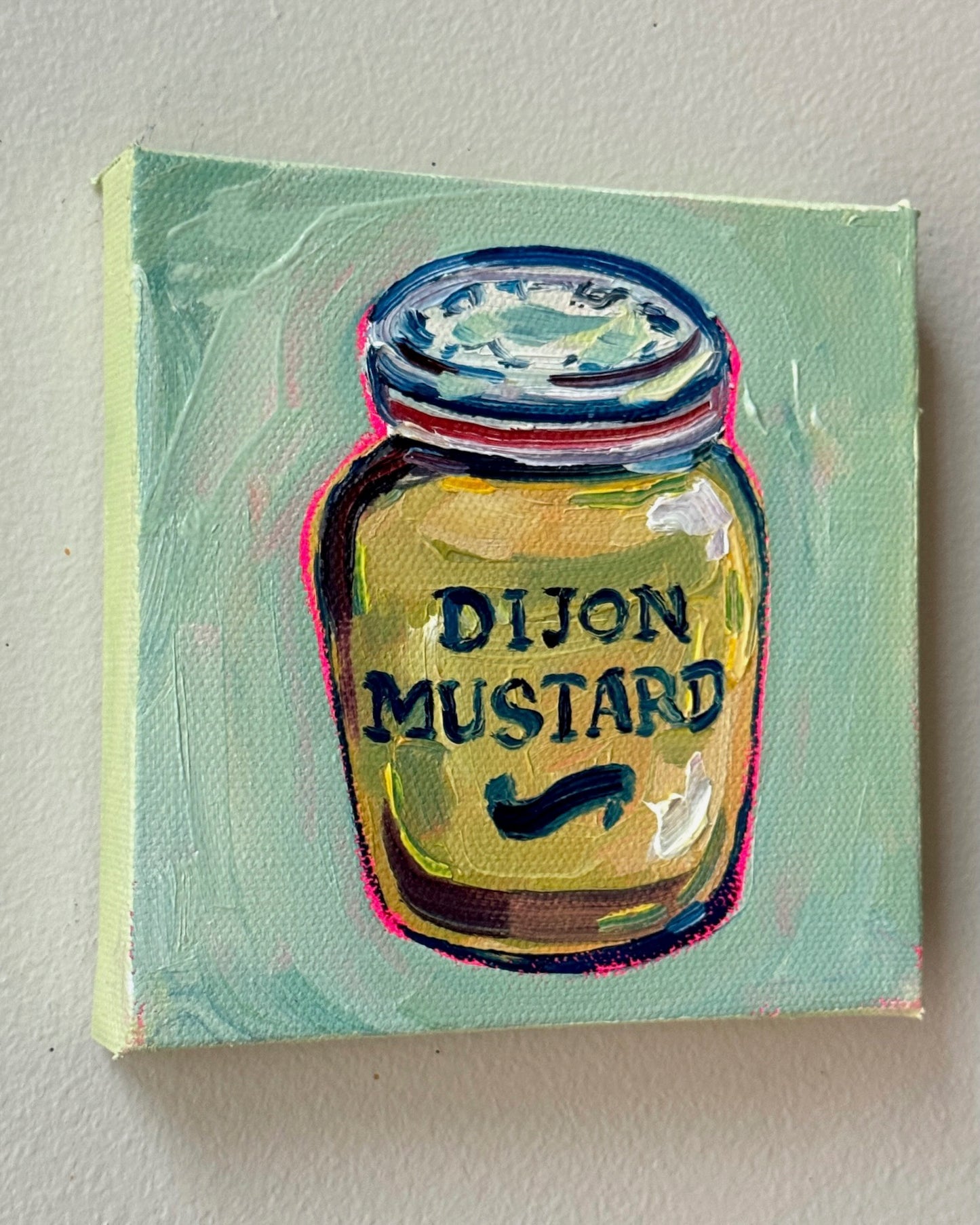 Mini Dijon Mustard, 5x5 Inch Original