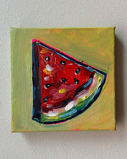 Mini Watermelon Slice, 5x5 Inch Original