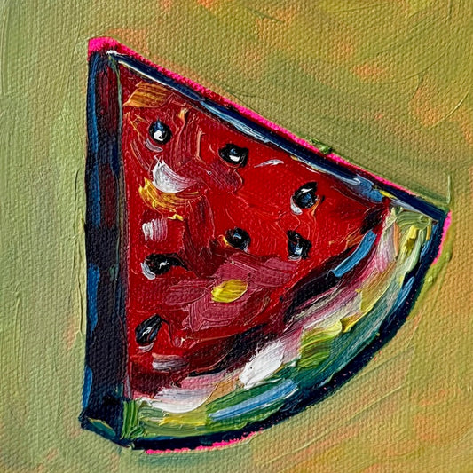 Mini Watermelon Slice, 5x5 Inch Original