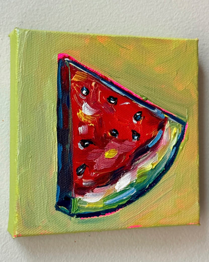 Mini Watermelon Slice, 5x5 Inch Original