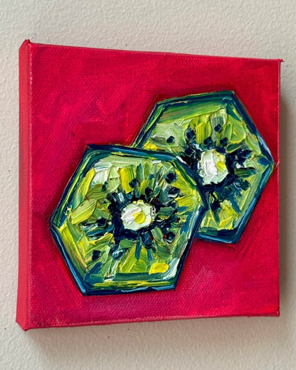 Mini Kiwi Slices, 5x5 Inch Original