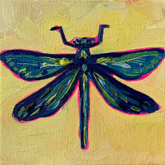 Mini Dragonfly, 5x5 Inch Original