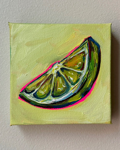 Mini Lime Wedge, 5x5 Inch Original