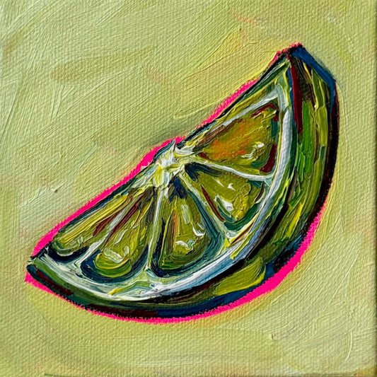 Mini Lime Wedge, 5x5 Inch Original
