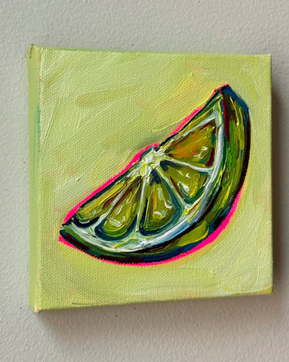 Mini Lime Wedge, 5x5 Inch Original