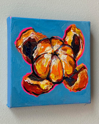 Mini Peeled Orange, 5x5 Inch Original