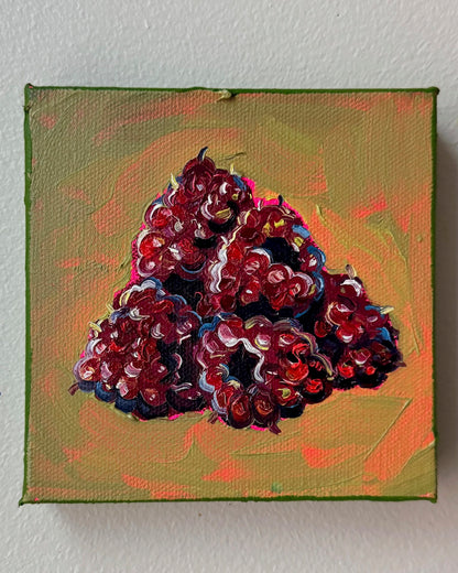 Mini Raspberries, 5x5 Inch Original