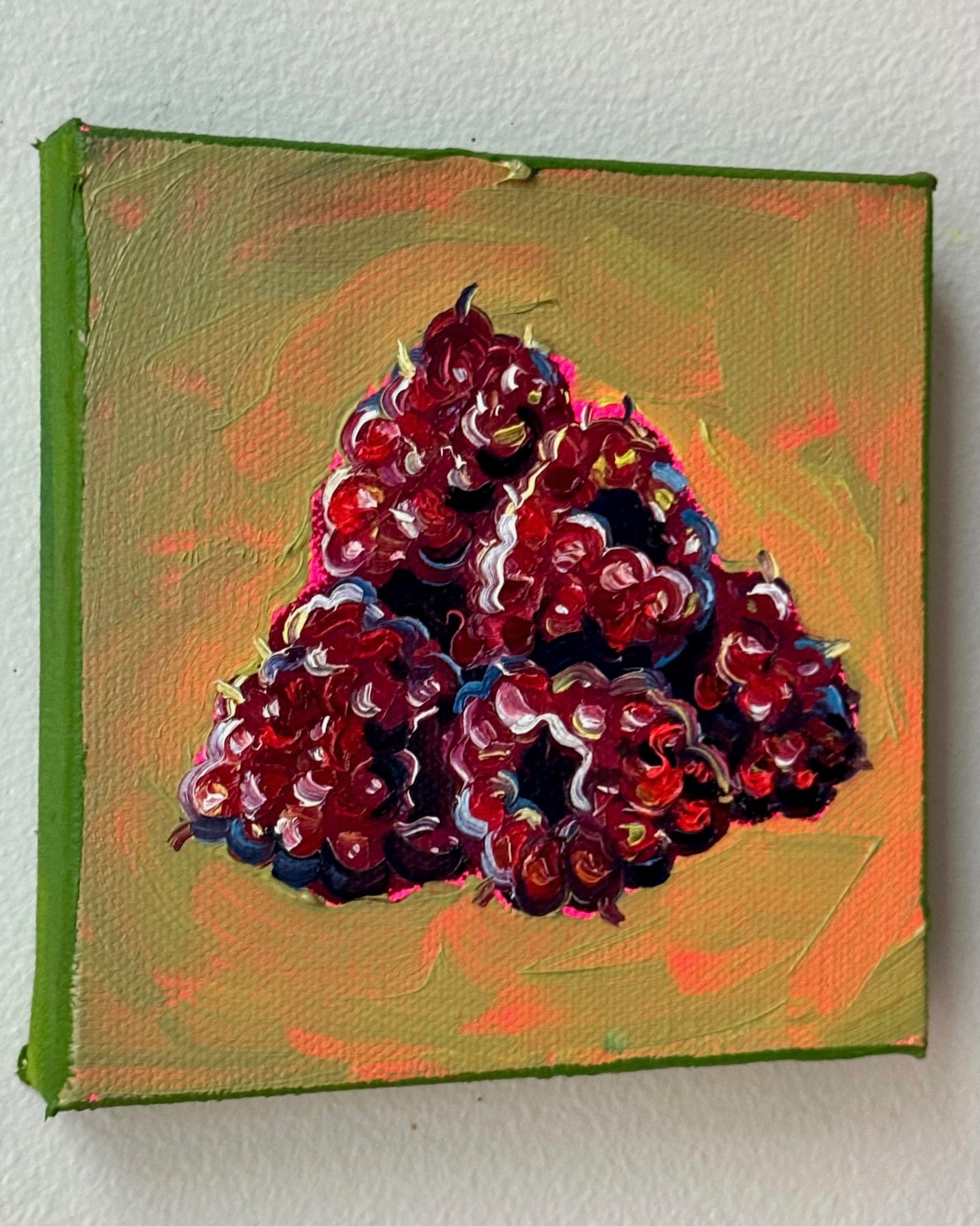 Mini Raspberries, 5x5 Inch Original