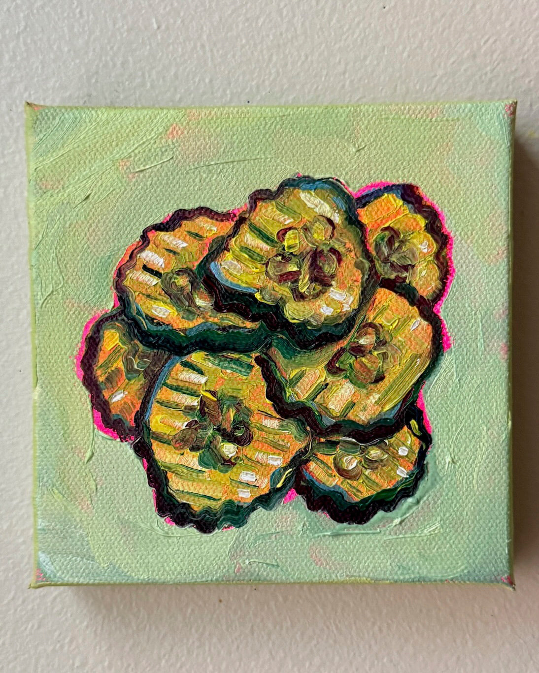 Mini Pickle Chips, 5x5 Inch Original