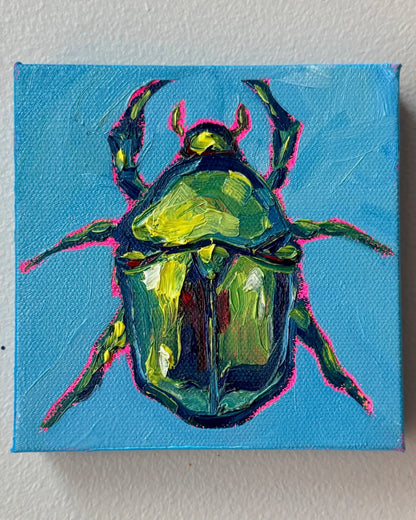 Mini Beetle, 5x5 Inch Original