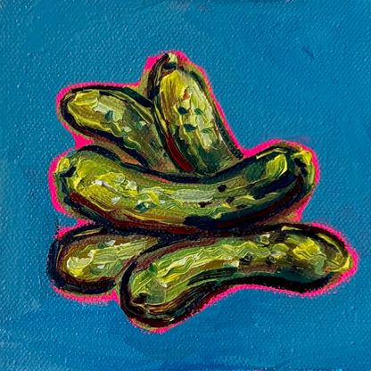 Mini Cornichons, 5x5 Inch Original