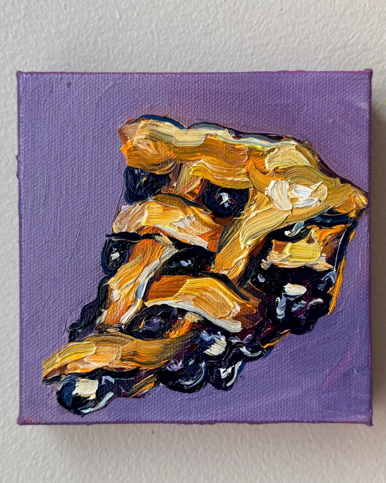 Mini Blueberry Pie, 5x5 Inch Original