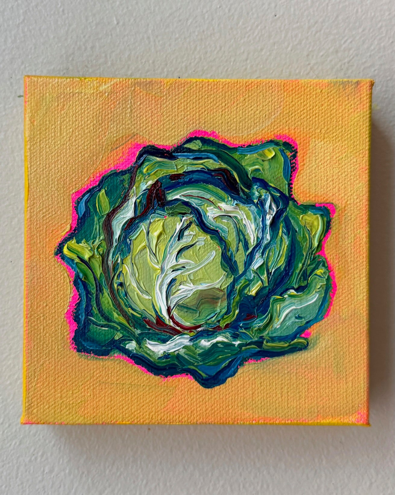 Mini Cabbage, 5x5 Inch Original