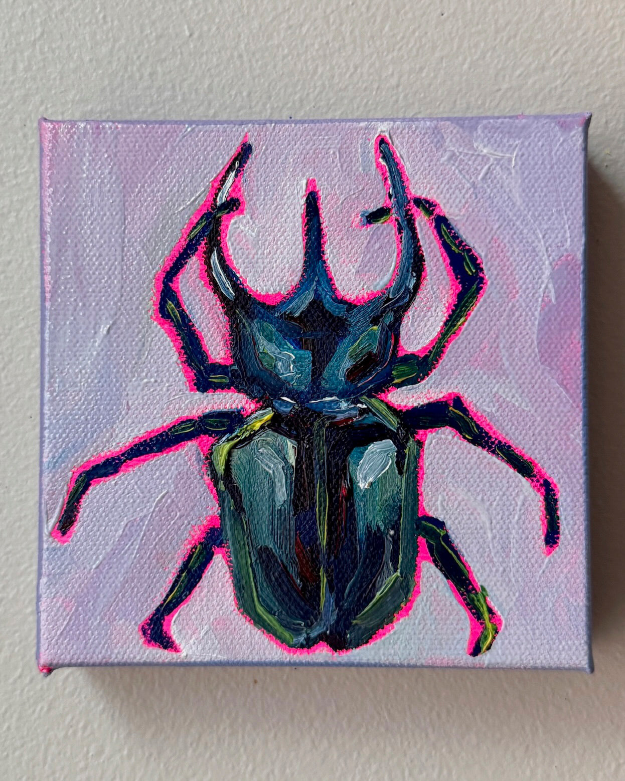 Mini Atlas Beetle, 5x5 Inch Original