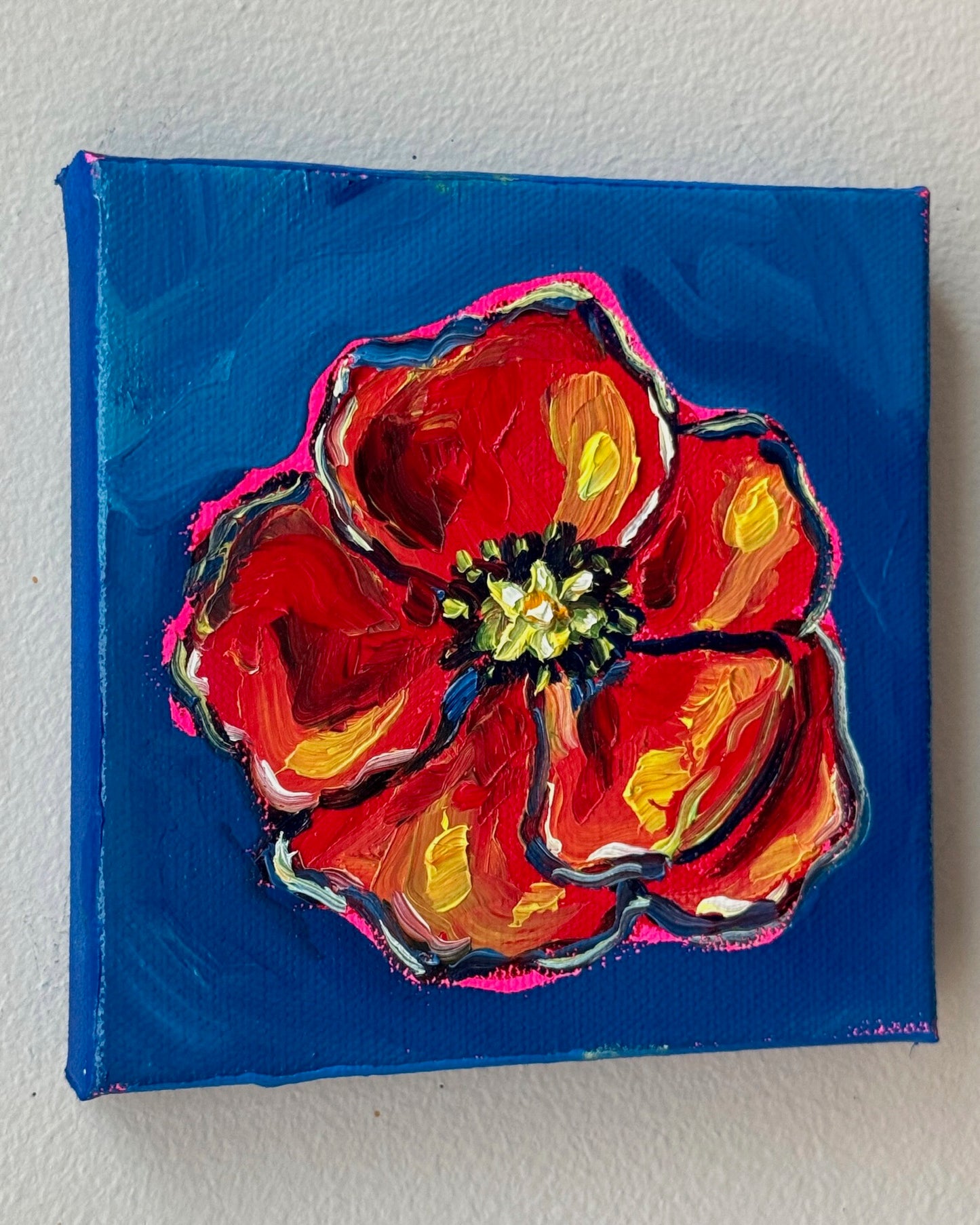 Mini Poppy, 5x5 Inch Original