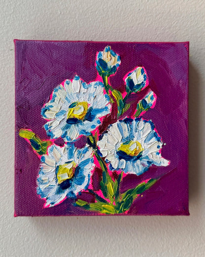 Mini Daisies, 5x5 Inch Original