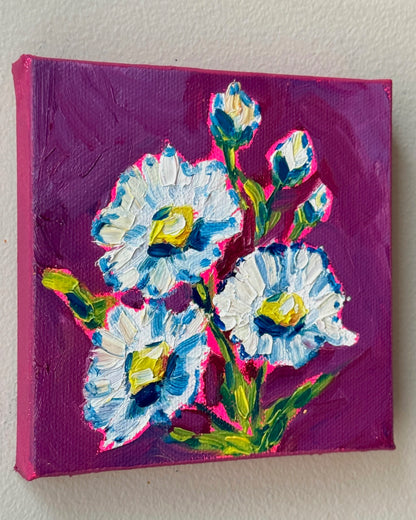 Mini Daisies, 5x5 Inch Original