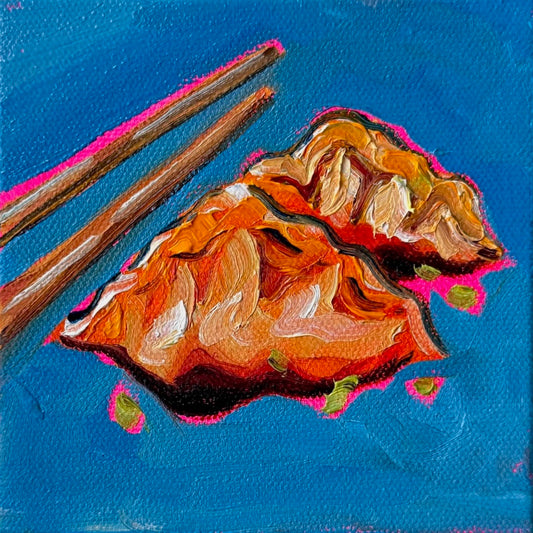 Mini Dumplings, 5x5 Inch Original