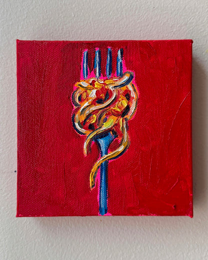Mini Spaghetti, 5x5 Inch Original