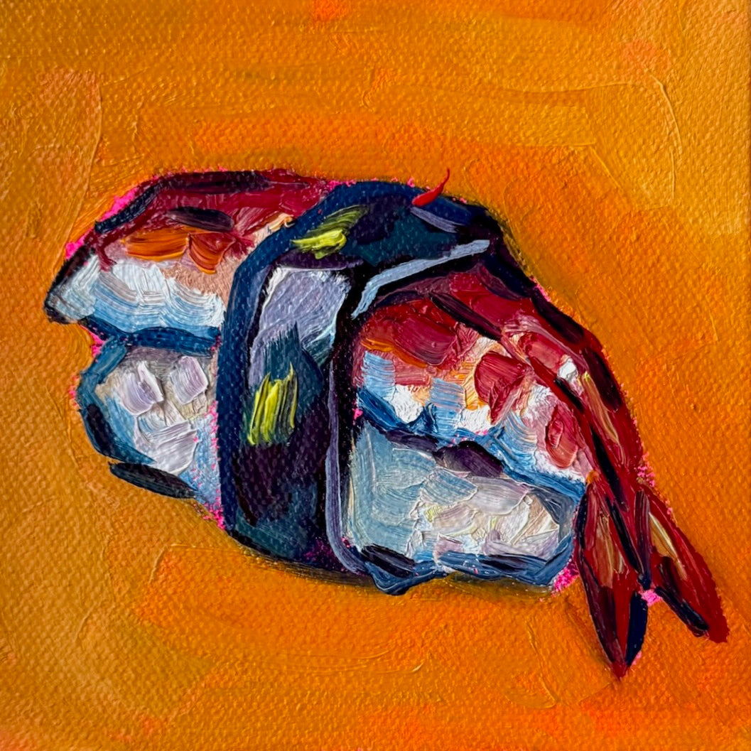 Mini Sushi, 5x5 Inch Original
