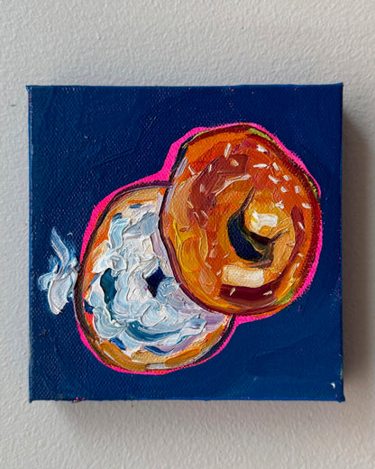 Mini Bagel, 5x5 Inch Original