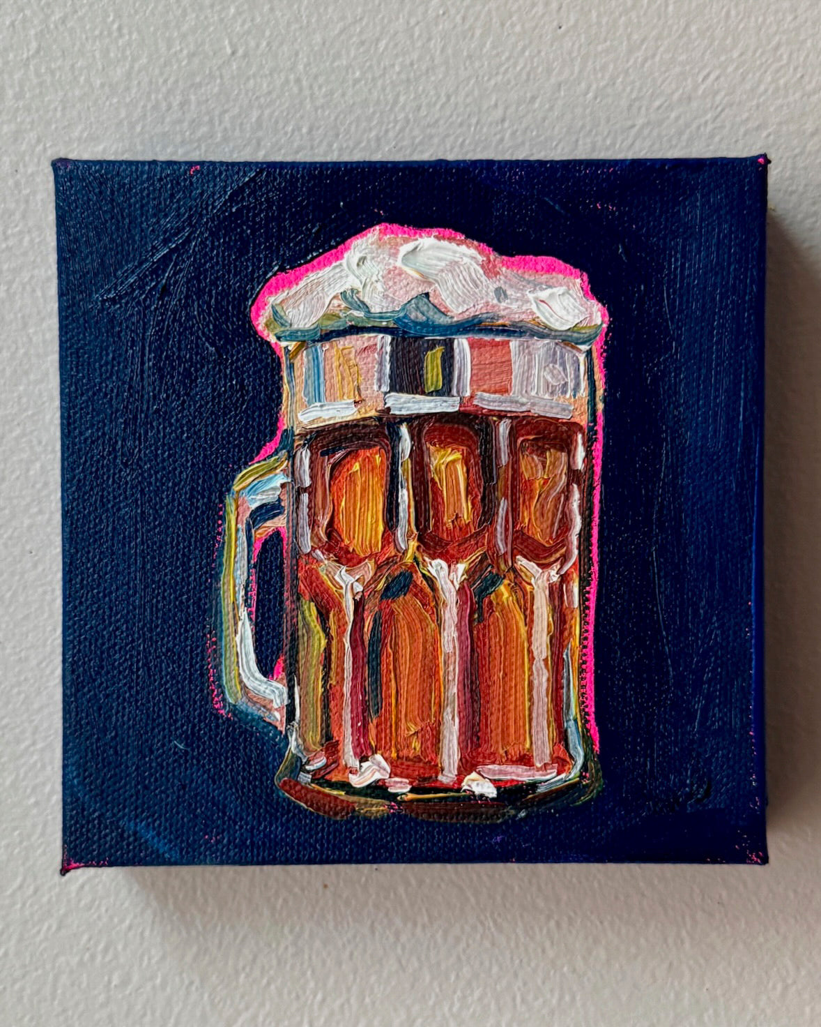 Mini Beer Pint, 5x5 Inch Original