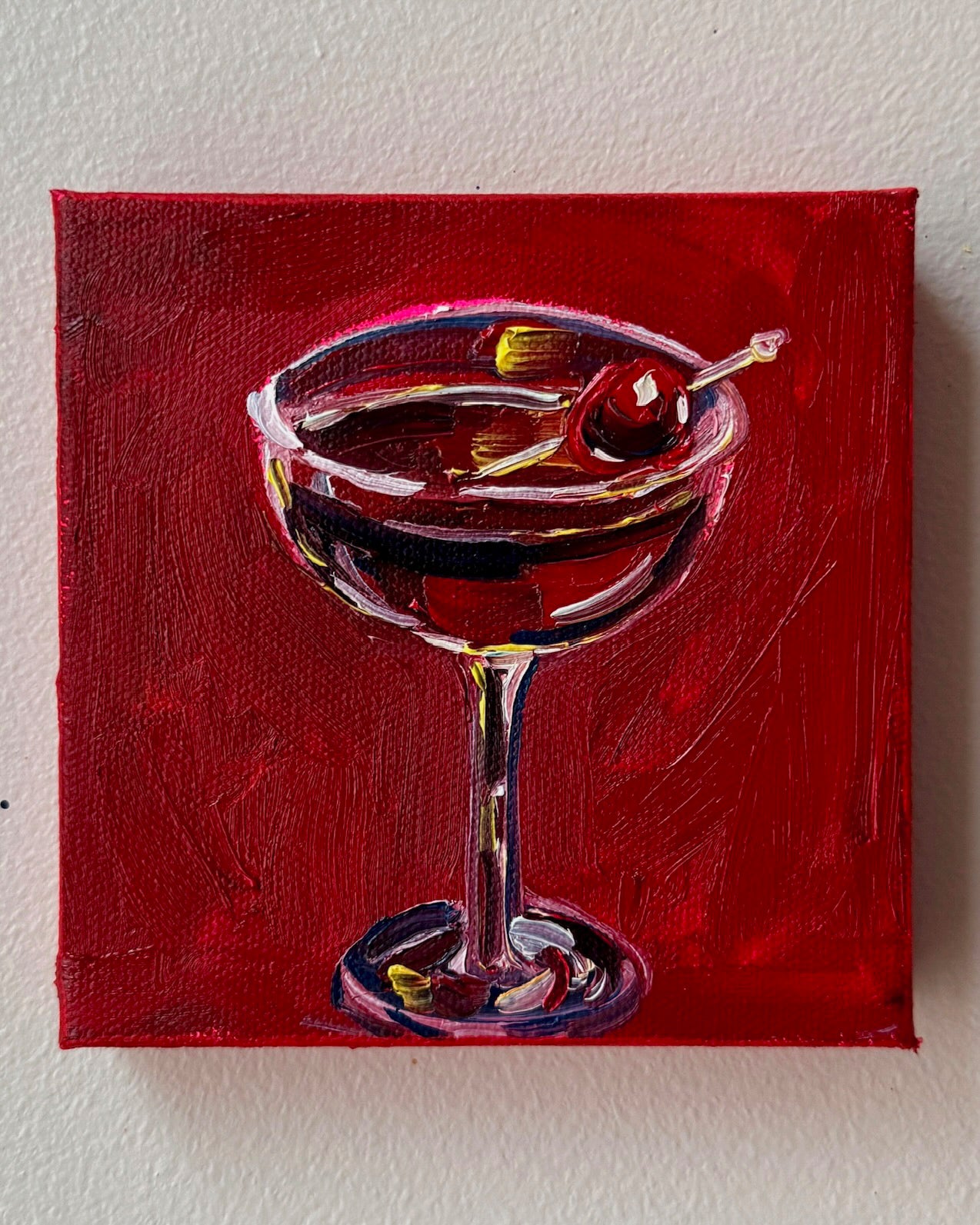 Mini Manhattan, 5x5 Inch Original