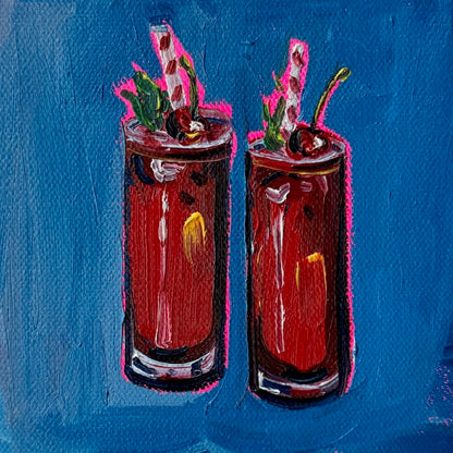 Mini Shirley Temples, 5x5 Inch Original