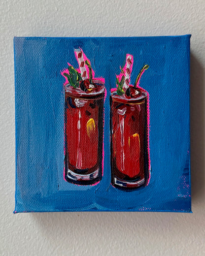 Mini Shirley Temples, 5x5 Inch Original
