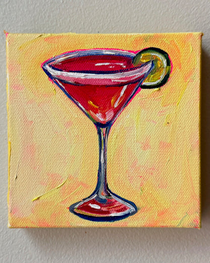 Mini Cosmopolitan, 5x5 Inch Original