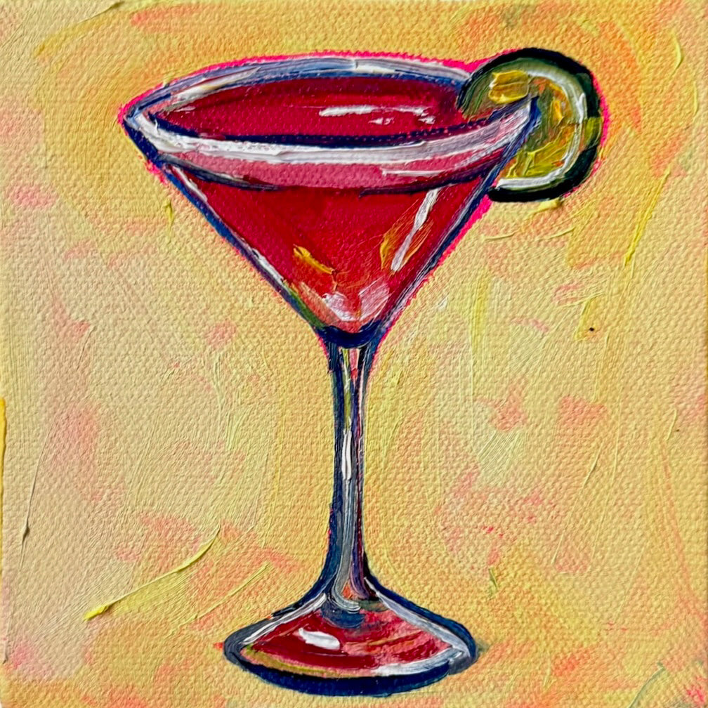 Mini Cosmopolitan, 5x5 Inch Original