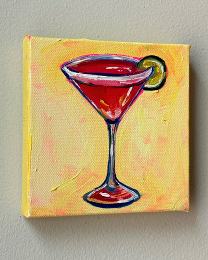 Mini Cosmopolitan, 5x5 Inch Original