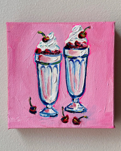 Mini Milkshakes, 5x5 Inch Original