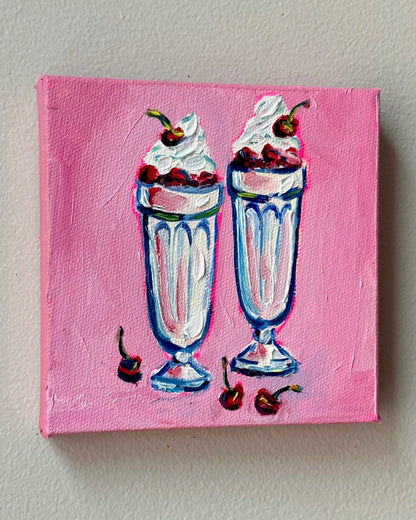 Mini Milkshakes, 5x5 Inch Original