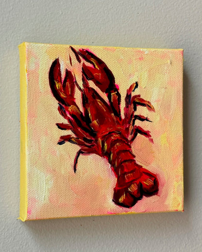 Mini Lobster, 5x5 Inch Original