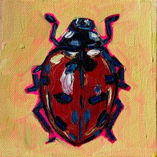 Mini Ladybug, 5x5 Inch Original