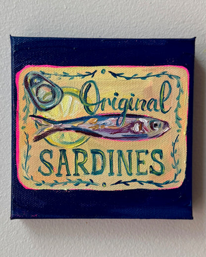 Mini Sardine Tin, 5x5 Inch Original