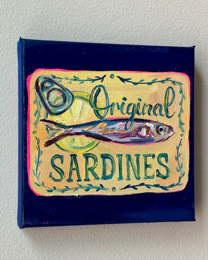 Mini Sardine Tin, 5x5 Inch Original